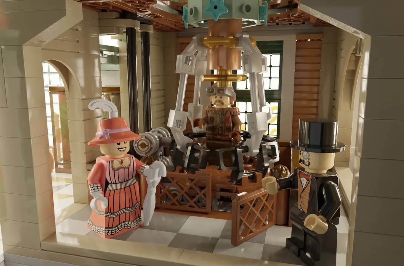 LEGO Ideas Steampunk Explorers (8)