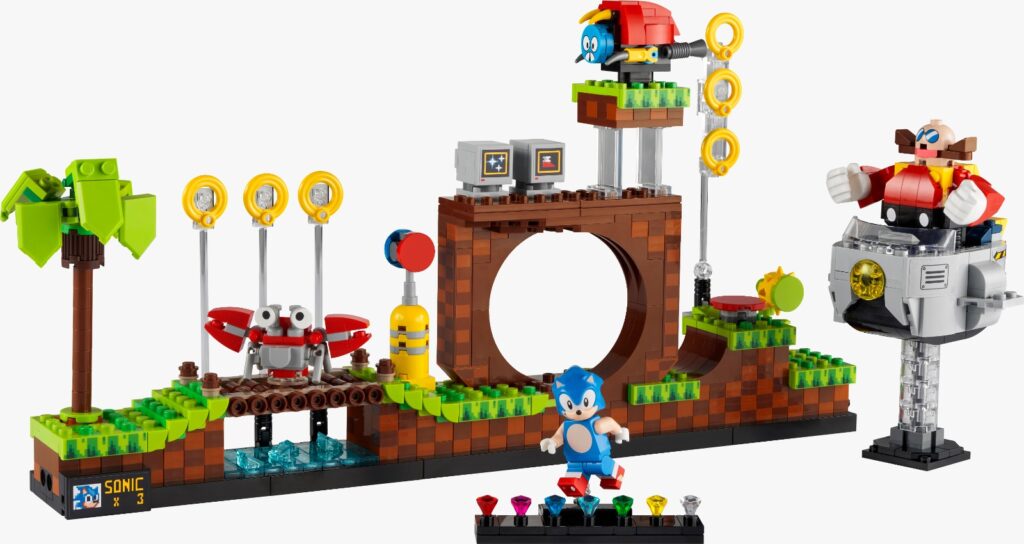 LEGO Ideas 21331 Sonic the Hedgehog Green Hill Zone - Set (2)