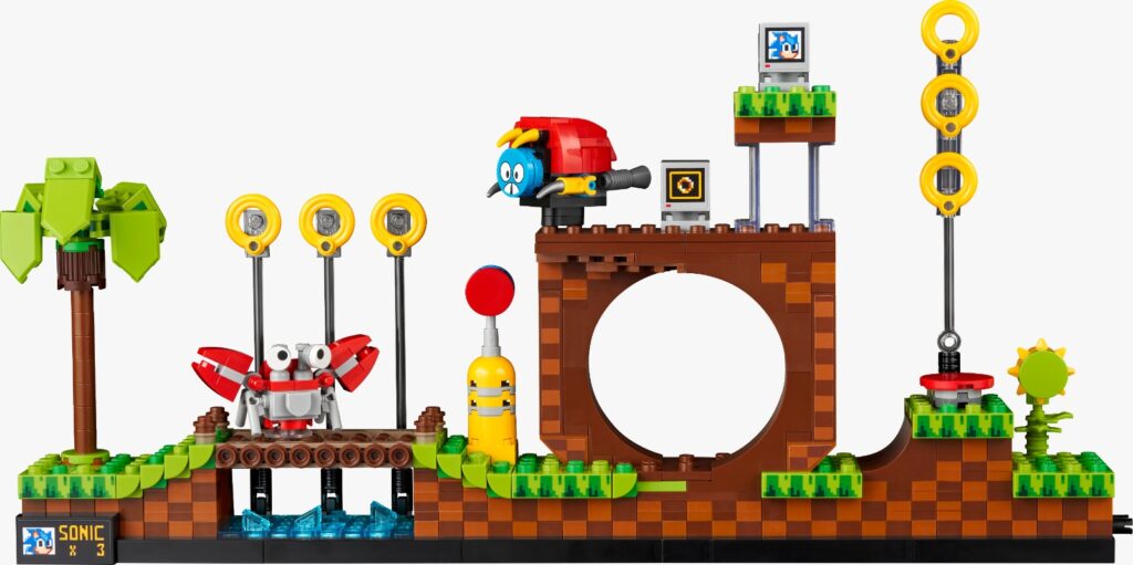 LEGO Ideas 21331 Sonic the Hedgehog Green Hill Zone - Set (3)