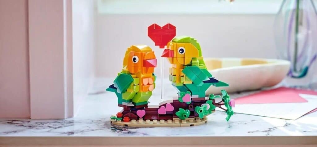 LEGO 40522 Valentine's Lovebirds (7)