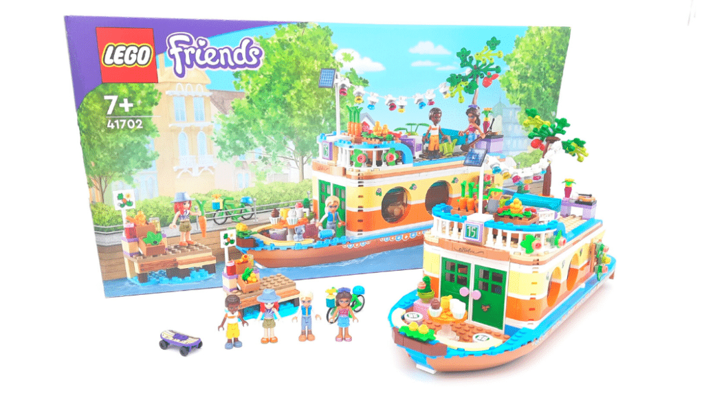 [Review] LEGO Friends 41702 Canal Houseboat - Bouwsteentjes.info