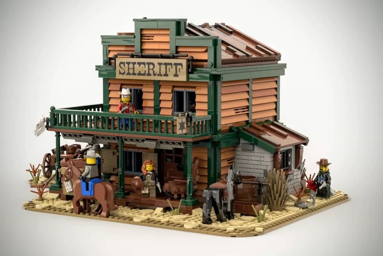 LEGO Ideas Sheriff's Office (2)