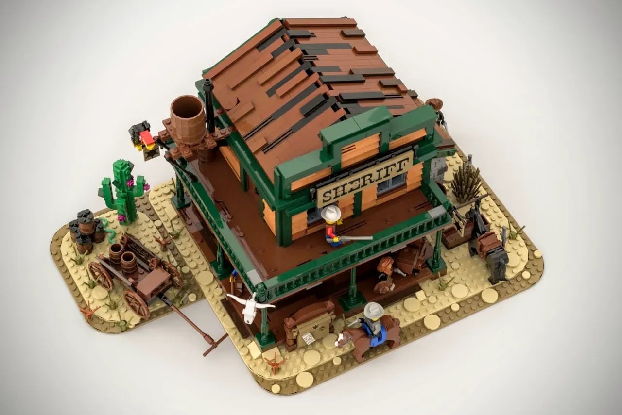 LEGO Ideas Sheriff's Office (4)
