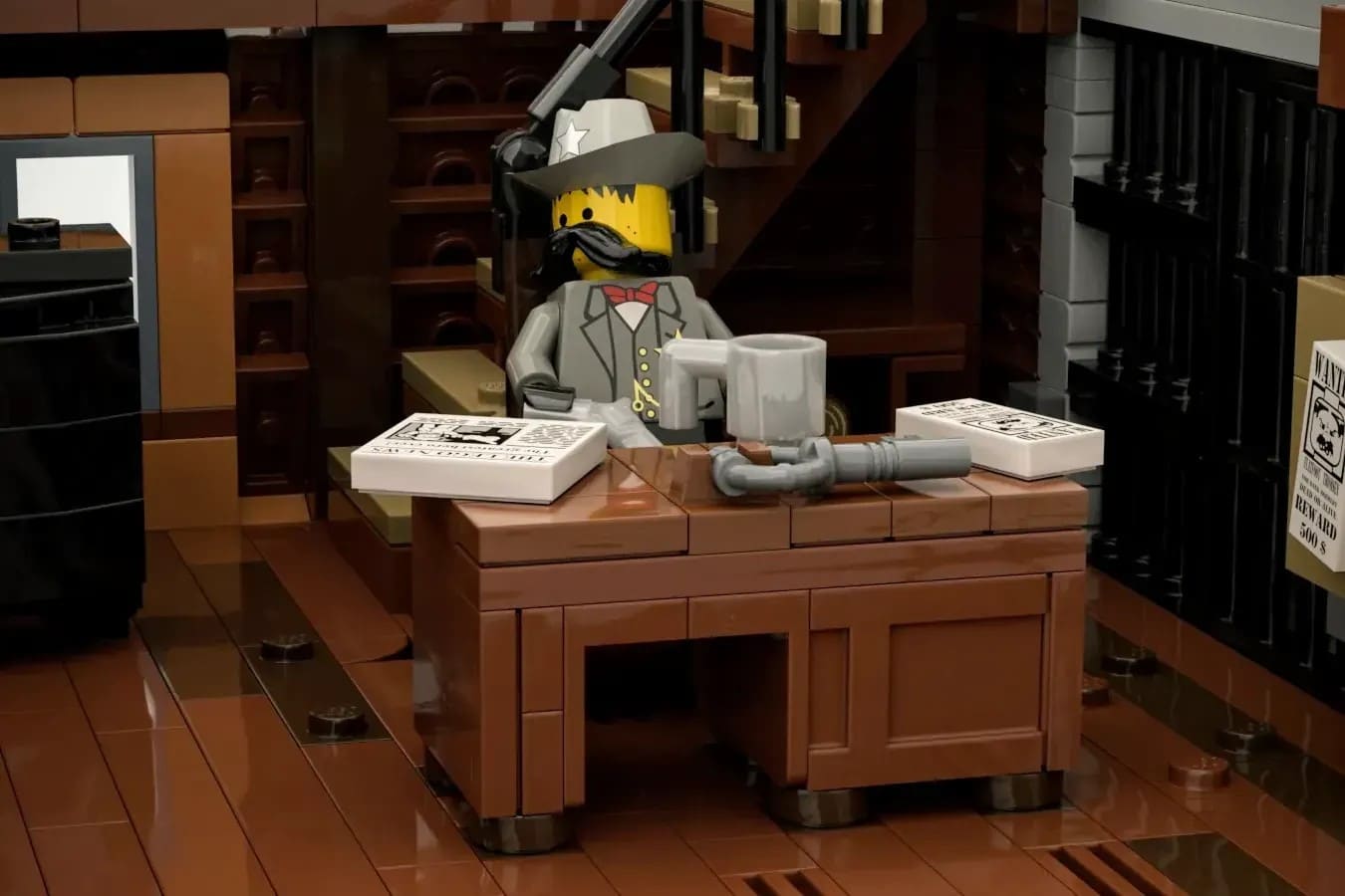 LEGO Ideas Sheriff's Office (8)