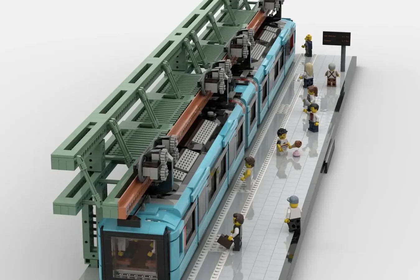 LEGO Ideas Wuppertal Suspension Railway (2)