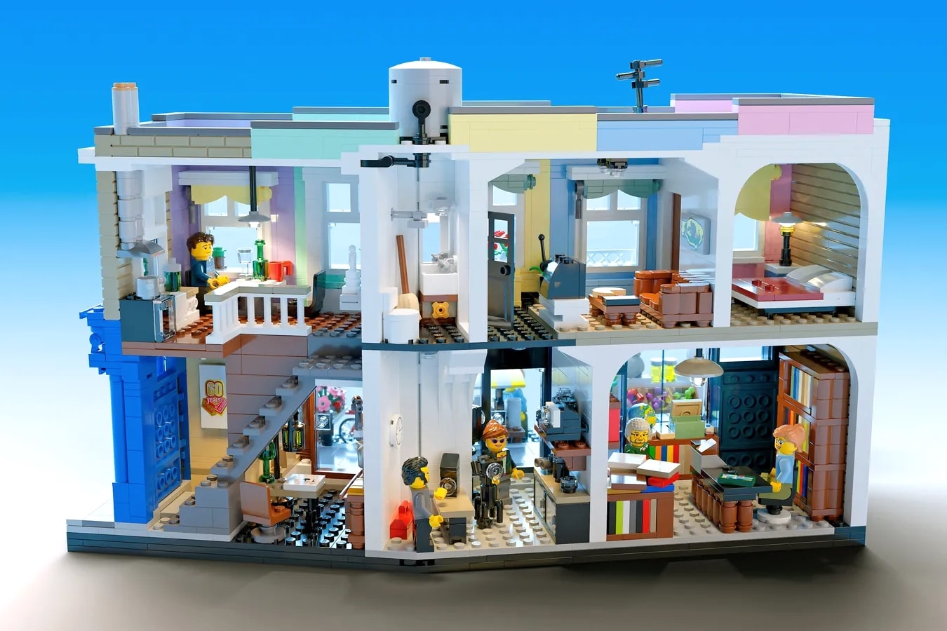 LEGO Ideas The Notting Hill Market (3)