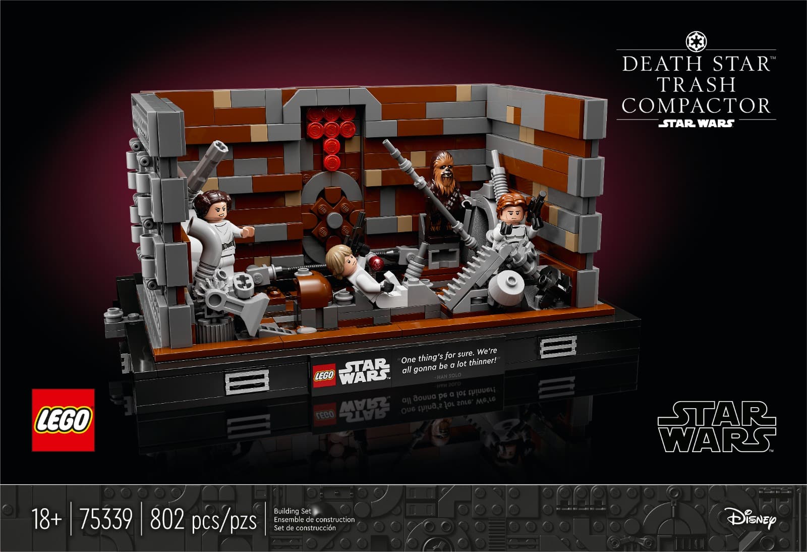 LEGO Star Wars 75339 Death Star Trash Compactor (2)