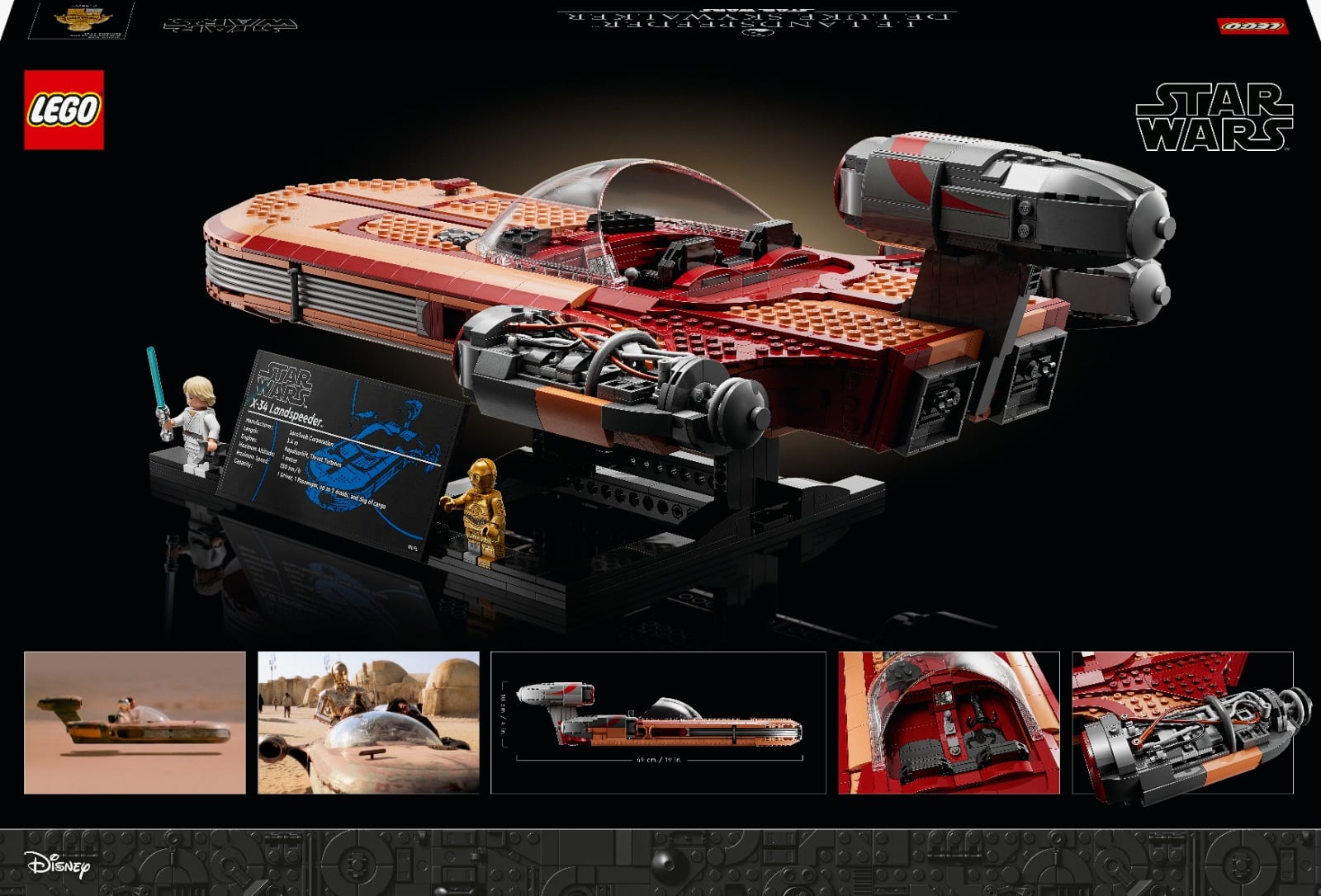 LEGO Star Wars 7341 UCS Landspeeder - Box (6)