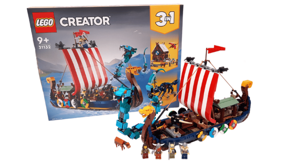 LEGO Creator 31132 Viking Ship and the Midgard Serpent