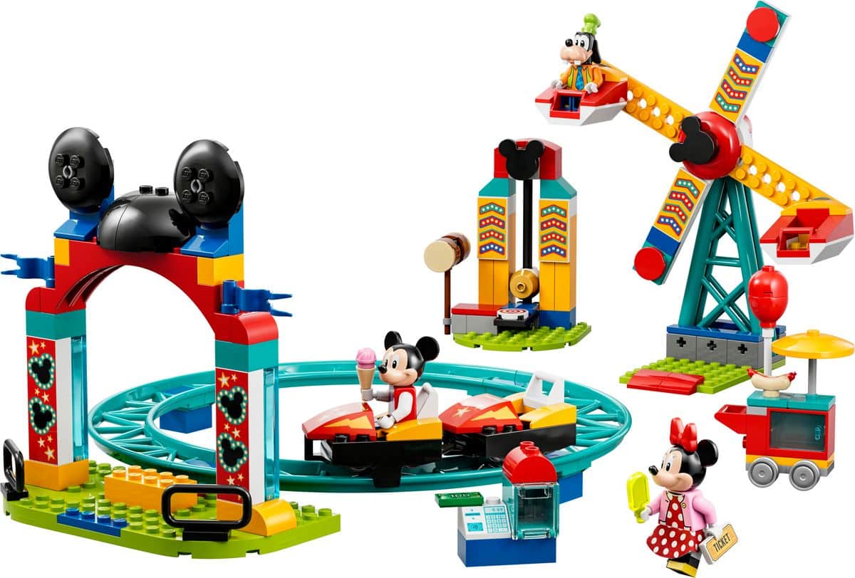 LEGO Disney 10778 Mickey, Minnie and Goofy's Fairground Fun