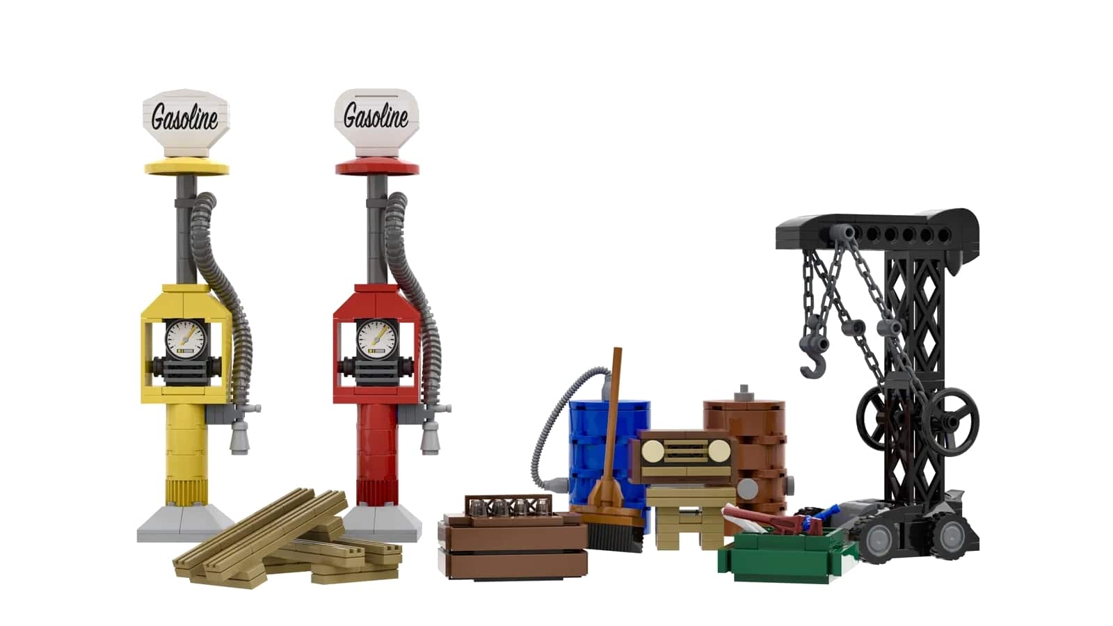 lego ideas auto repair garage (10)