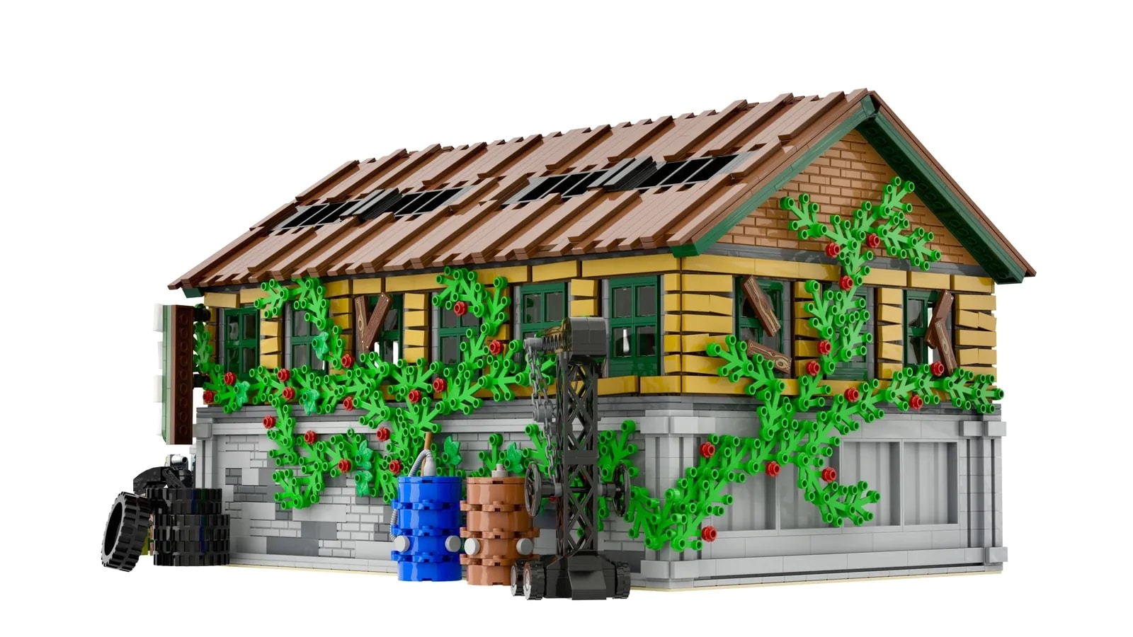lego ideas auto repair garage (5)
