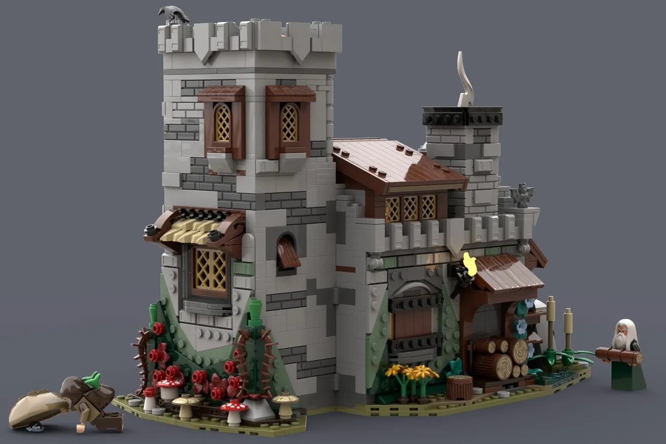 lego ideas medieval alchemist (5)