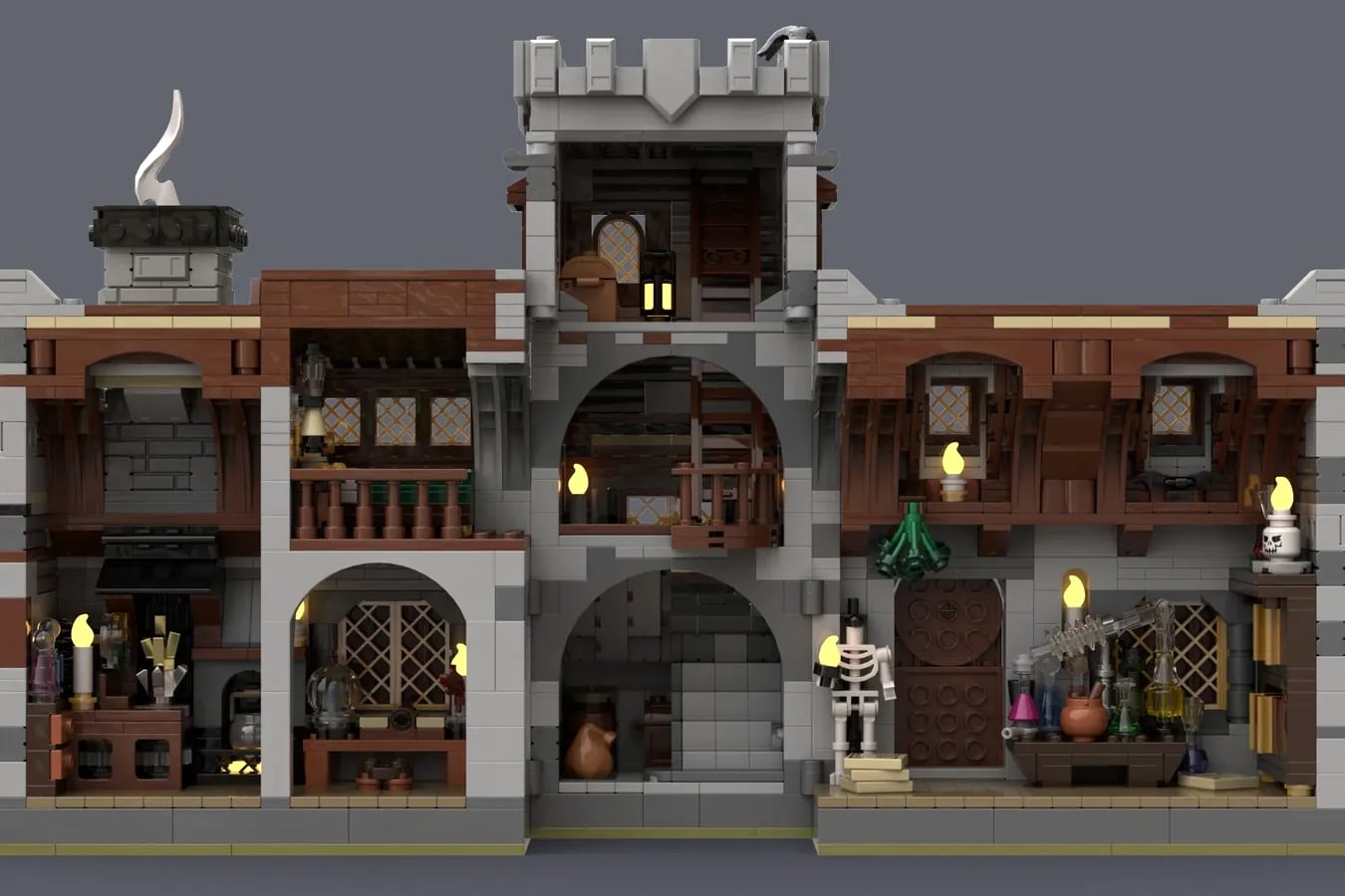 lego ideas medieval alchemist (6)