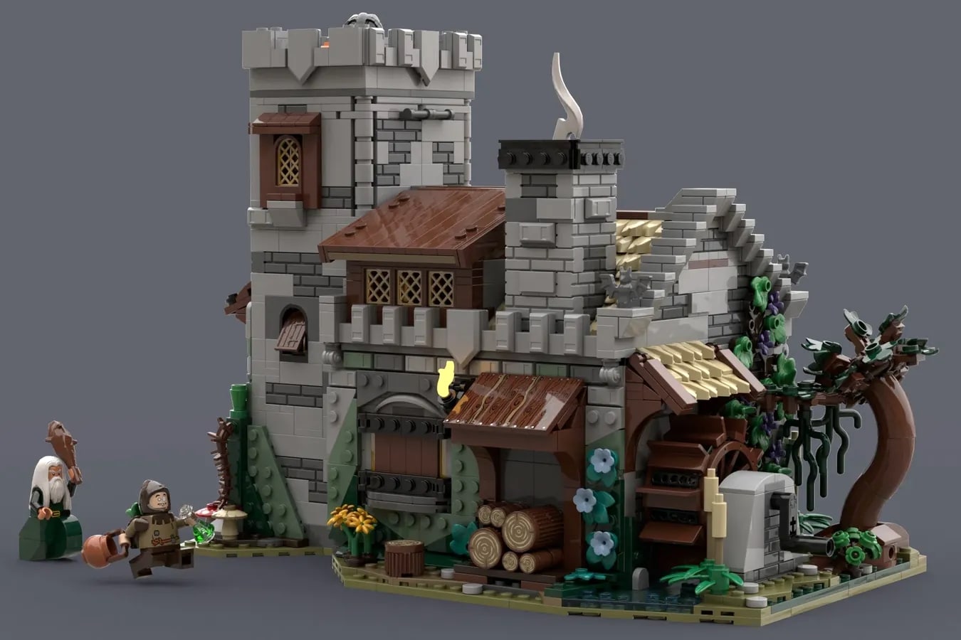 lego ideas medieval alchemist (7)