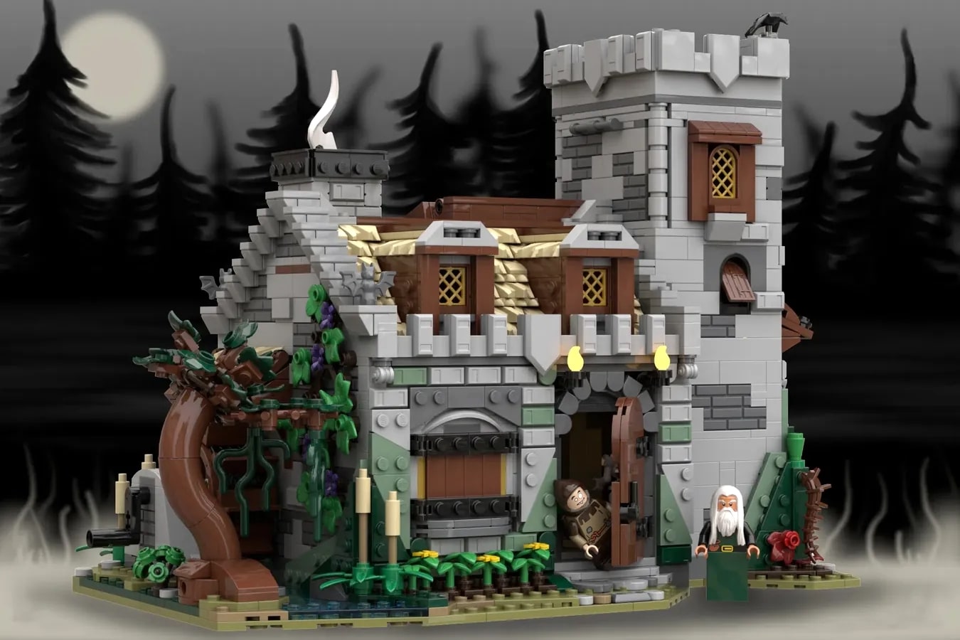 lego ideas medieval alchemist (8)