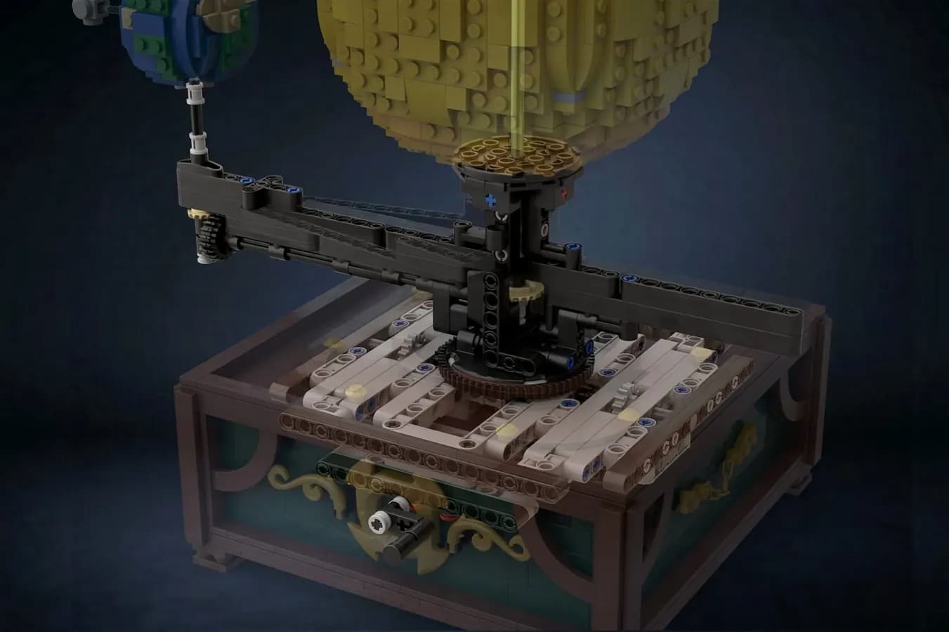 lego ideas working orrery (3)