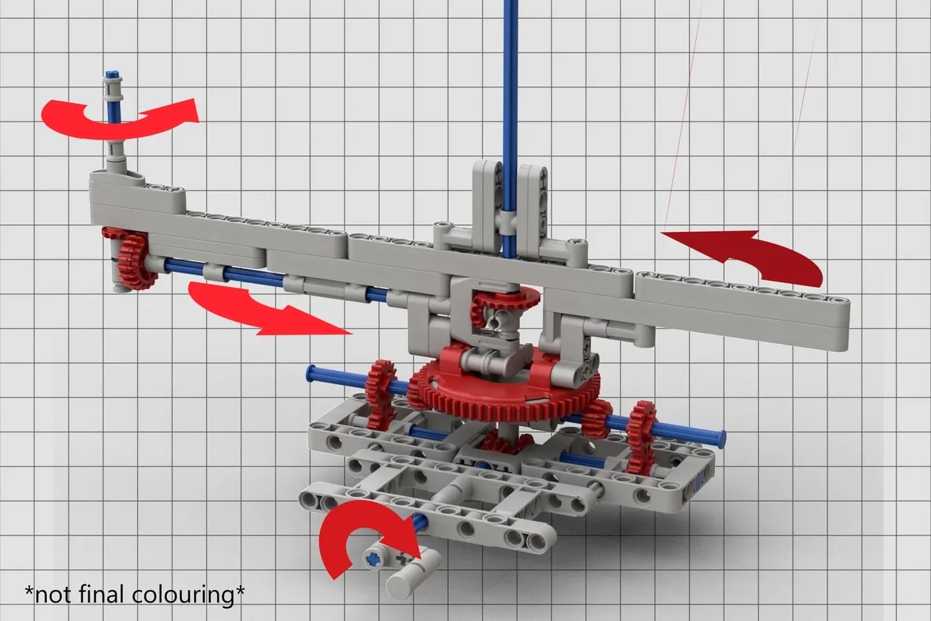 lego ideas working orrery (6)