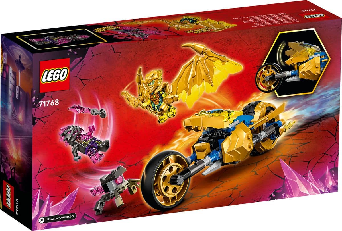 LEGO Ninjago 71768 Jay's Golden Dragon Motorbike