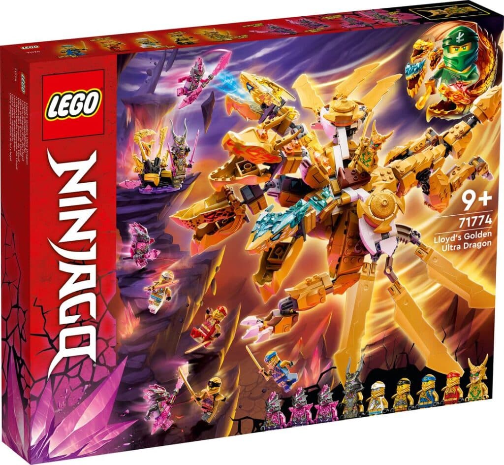 LEGO Ninjago 71774 Lloyd's Golden Ultra Dragon