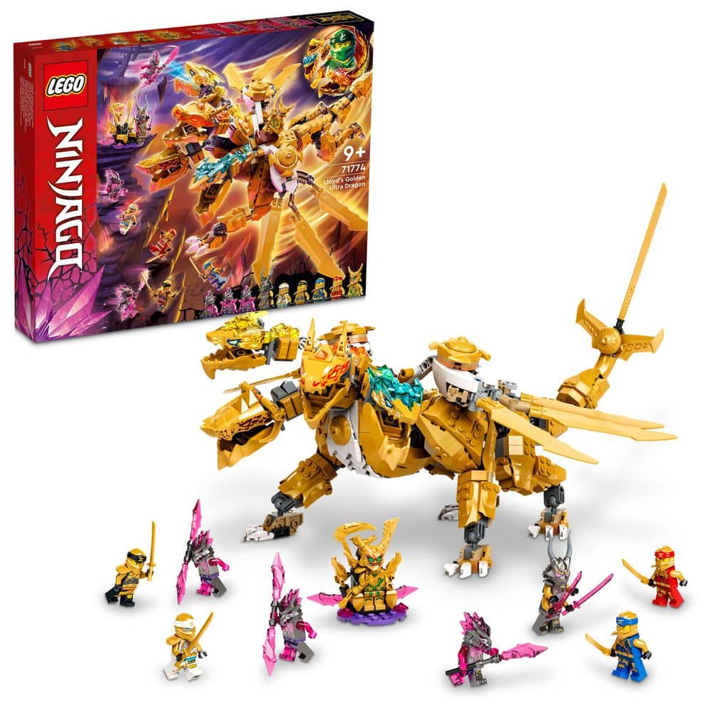 LEGO Ninjago 71774 Lloyd's Golden Ultra Dragon