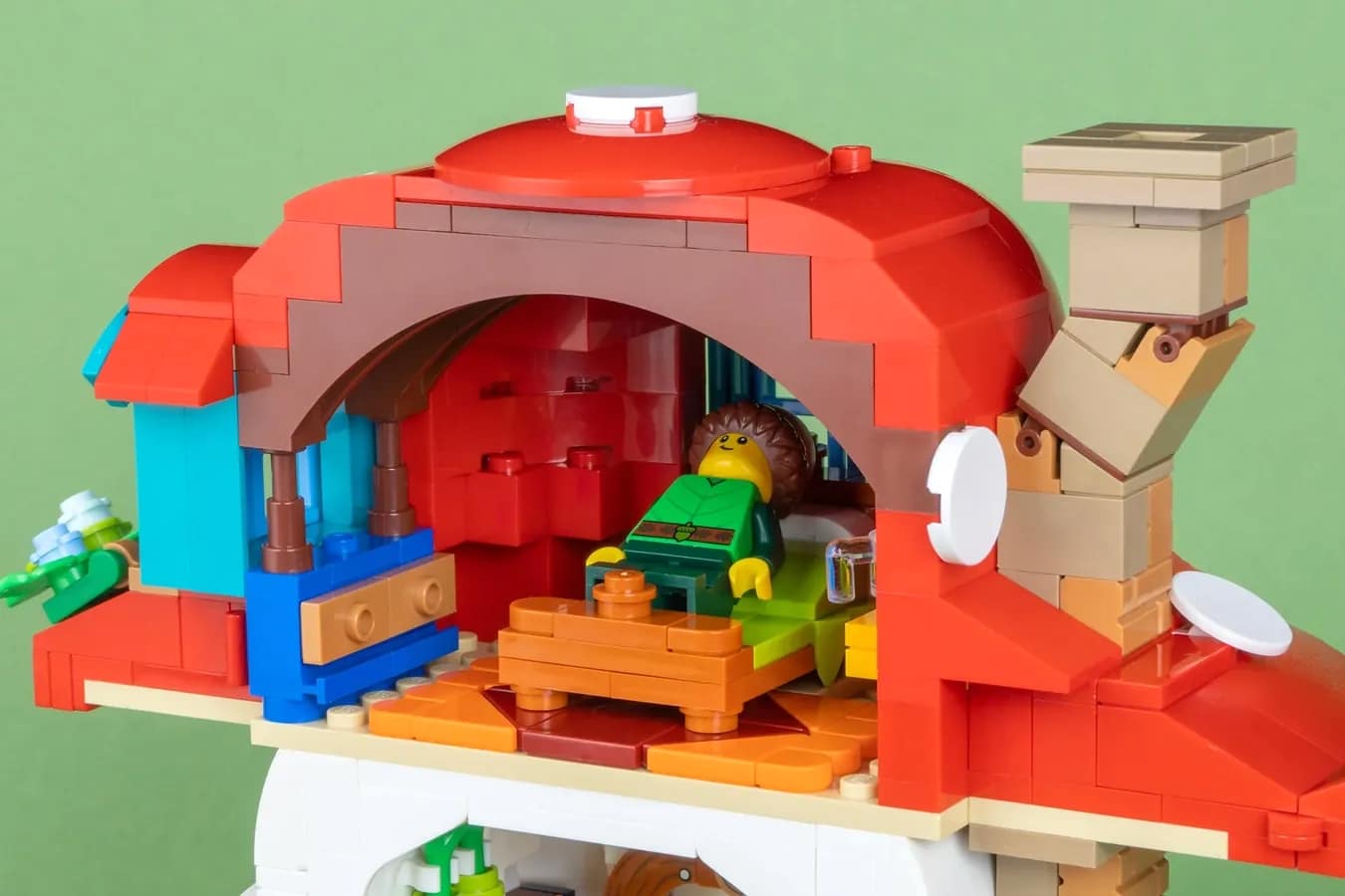 lego ideas mushroom house (6)