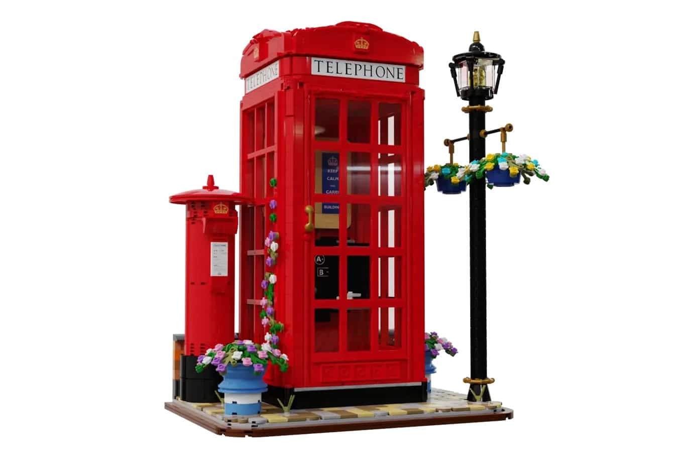 lego ideas red london telephone box (5)