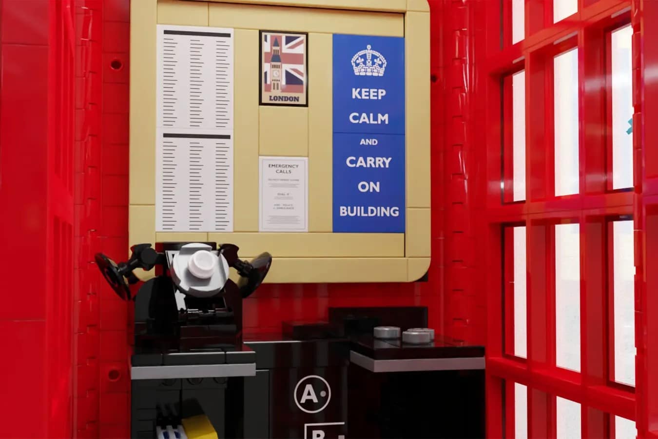 lego ideas red london telephone box (6)