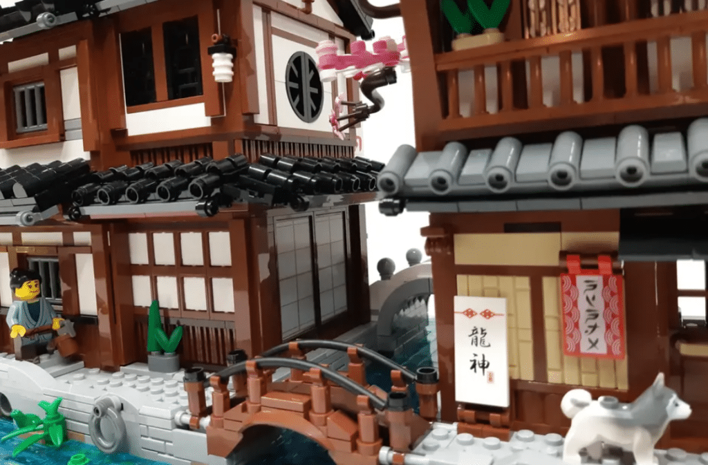 lego ideas traditional japanese village