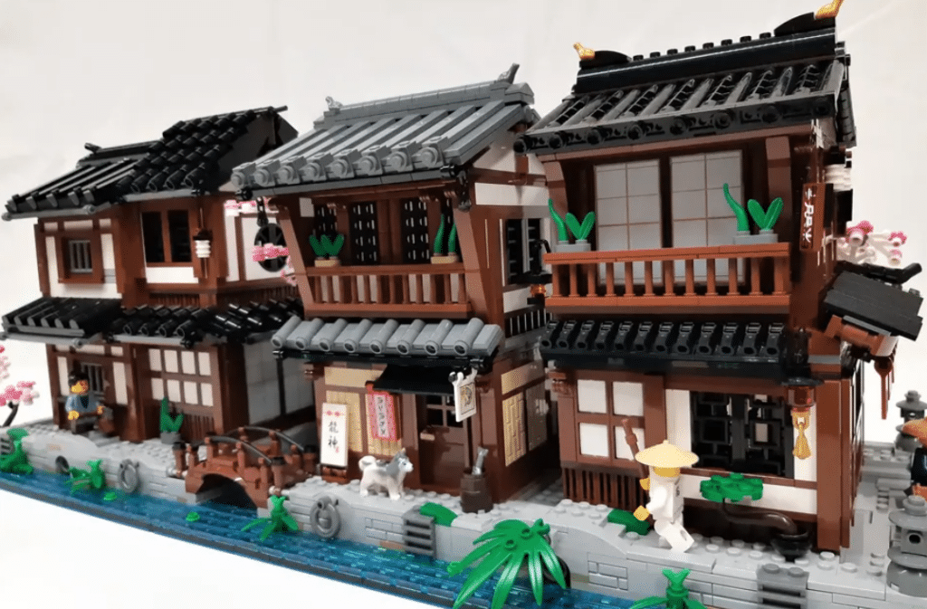 lego ideas traditional japanese village