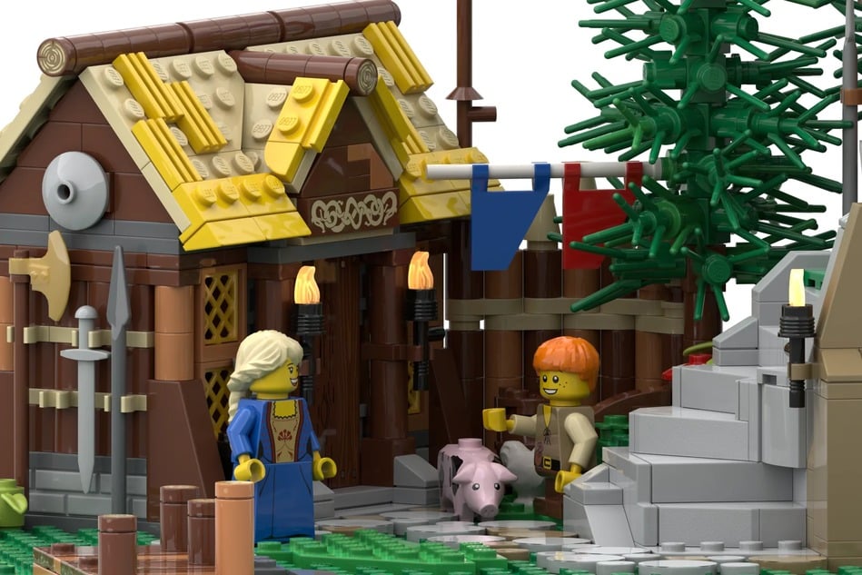 lego ideas viking village 2.0 (10)