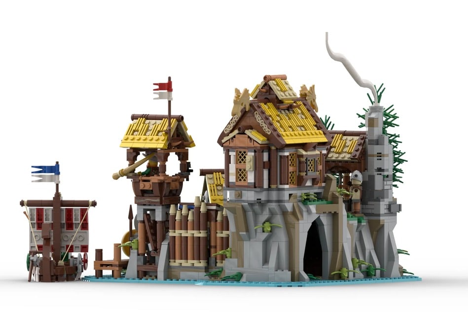 lego ideas viking village 2.0 (13)