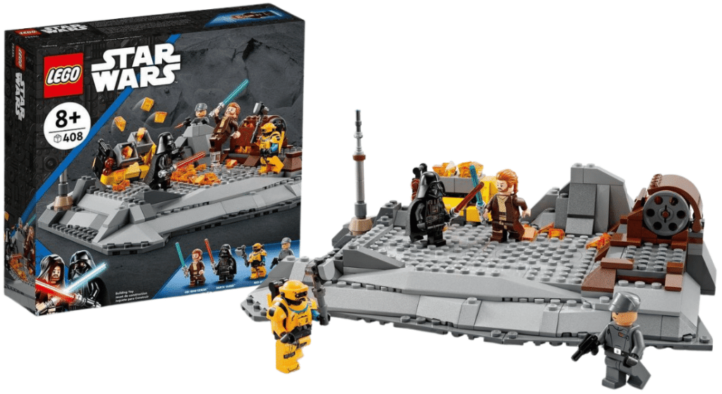 lego star wars 75334 obi wan kenobi vs. darth vader