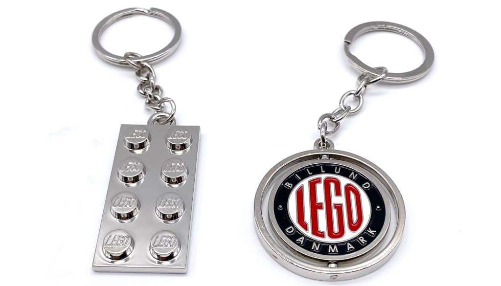 LEGO 5007093 Retro Spinning Keychain 1950 Logo