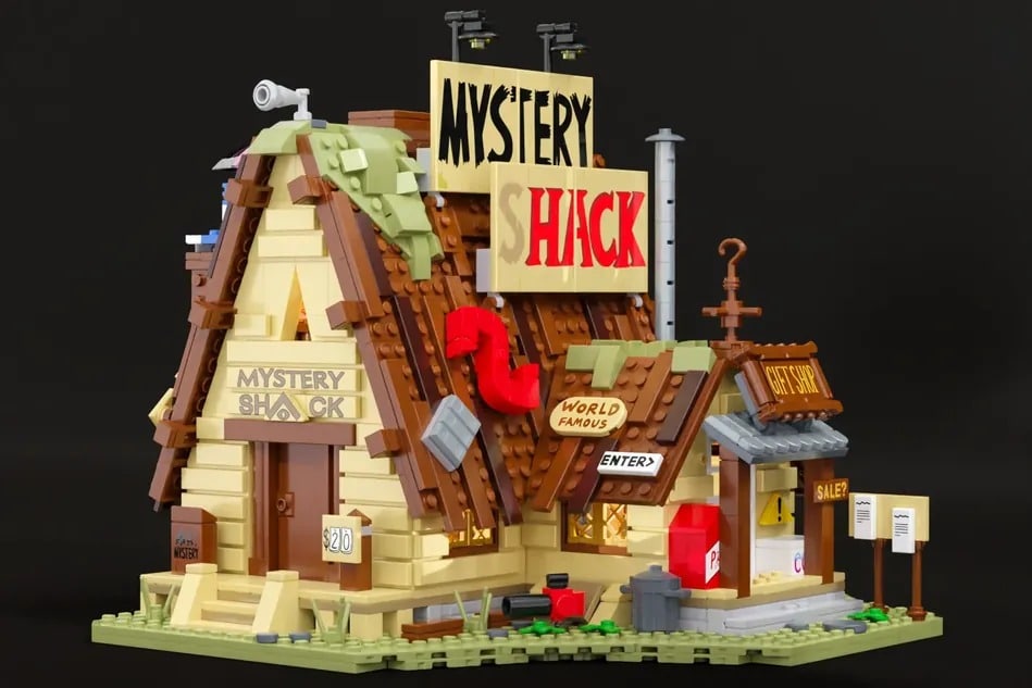 lego ideas grafity falls the mystery shack (3)