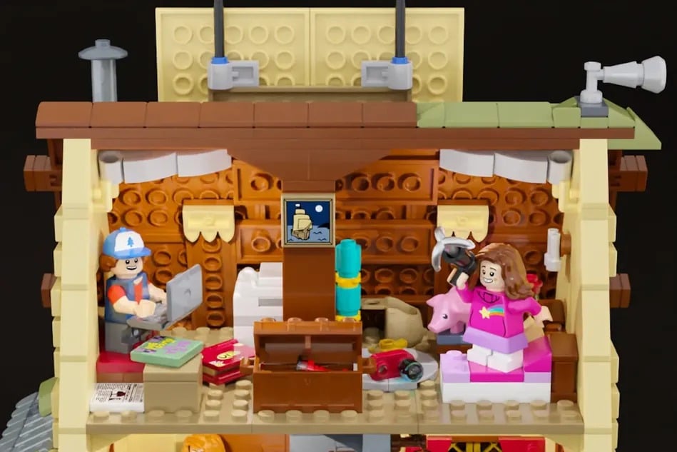 lego ideas grafity falls the mystery shack (9)