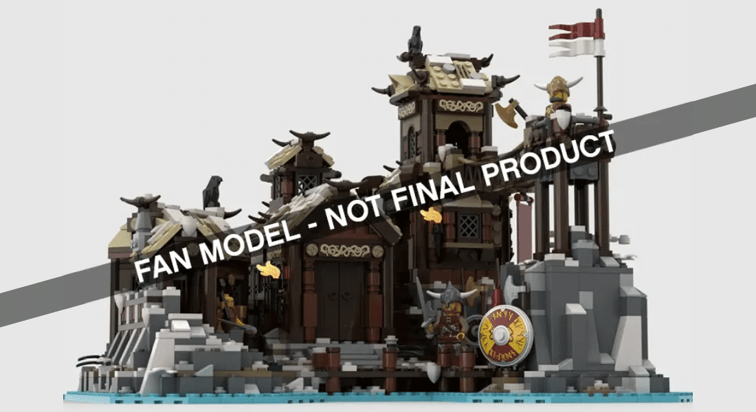 lego ideas viking village