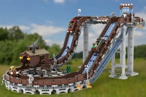 lego ideas working log flume (5)