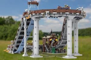 lego ideas working log flume (7)