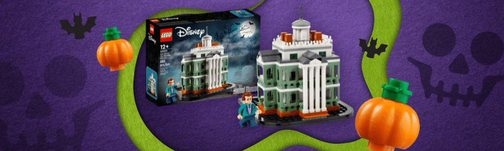10 griezelig leuke lego halloween sets lego disney haunted mansion