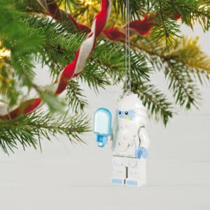 hallmark lego yeti minifigure keepsake ornament (2)