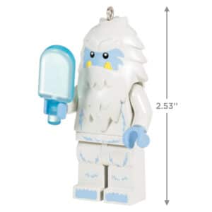 hallmark lego yeti minifigure keepsake ornament (3)