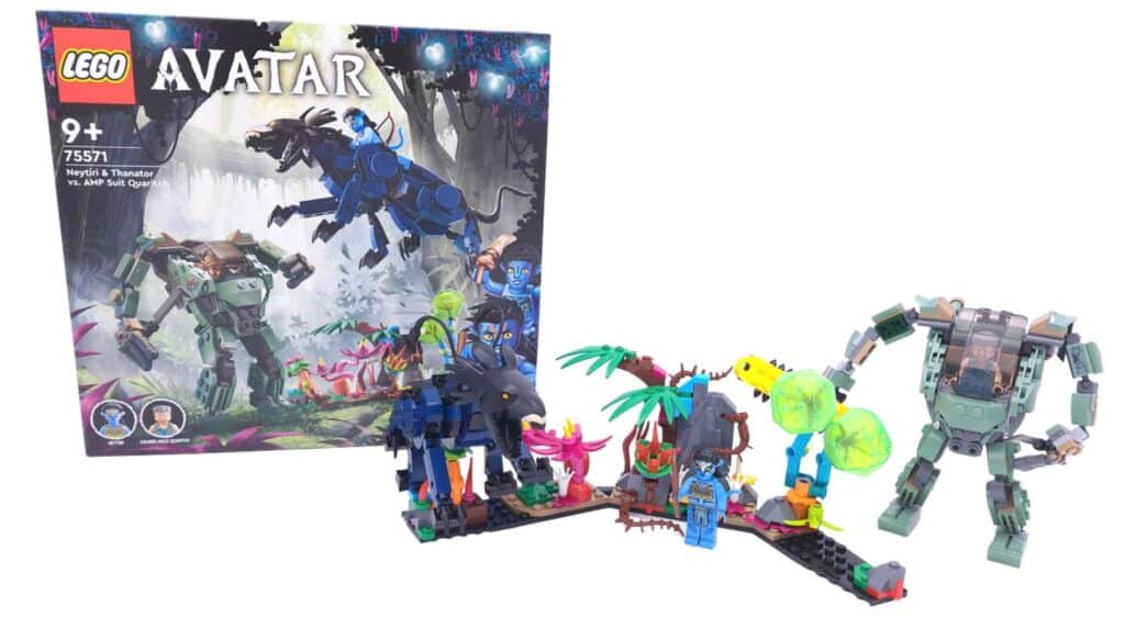 [Review] LEGO Avatar 75571 Neytiri & Thanator vs. AMP Suit Quaritch