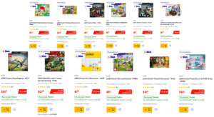 2+ 1 gratis op lego schoencadeautjes