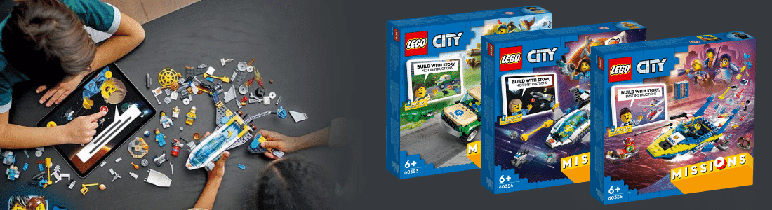 lego city missions sets