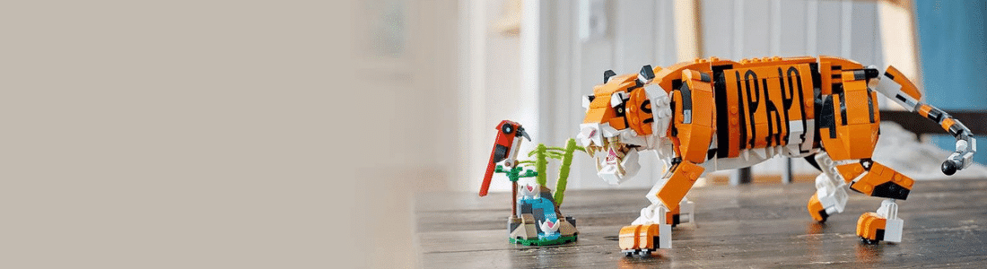 lego creator 3 in 1 majestic tiger