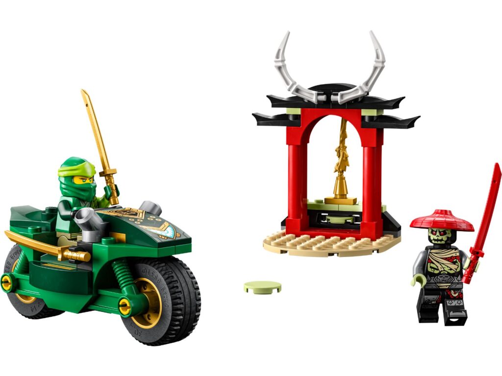 lego ninjago 71788 lloyd's ninja street bike (6)