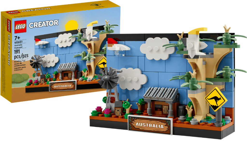lego 40651 australia postcard