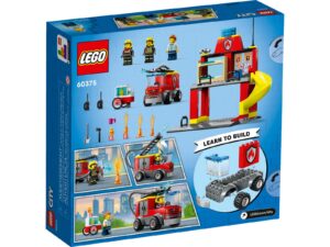 lego city 60375 fire station and fire truck (8)