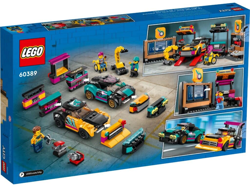 lego city 60389 custom car garage (7)